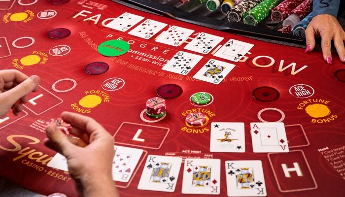 Roulette-wiel met inzetvelden